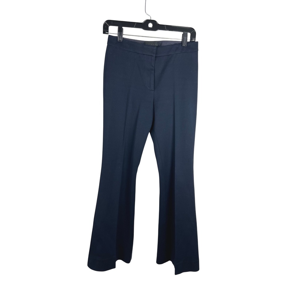 Derek Lam Navy Bootcut Trousers Size 2 Italian * Broken Zipper Repair Project *